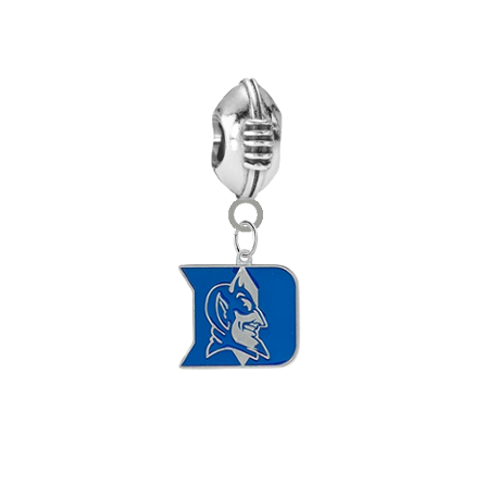 Duke Blue Devils Football Universal Bracelet Charm