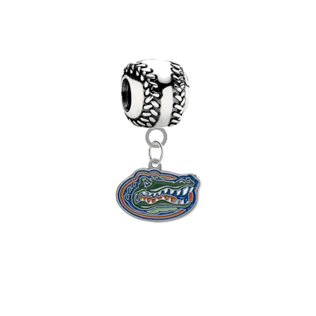Florida Gators Baseball Universal European Bracelet Charm