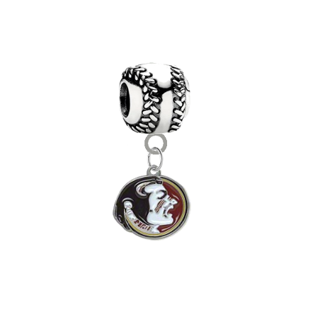 Florida State Seminoles Baseball Universal European Bracelet Charm