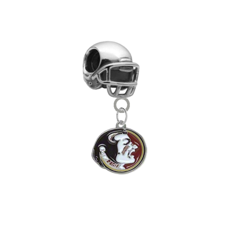 Florida State Seminoles Football Helmet Universal European Bracelet Charm