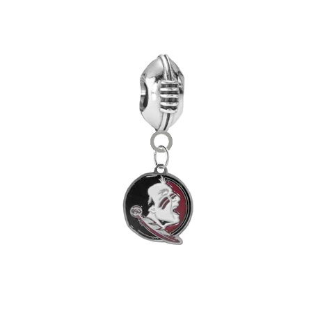 Florida State Seminoles New Logo Football Universal European Bracelet Charm