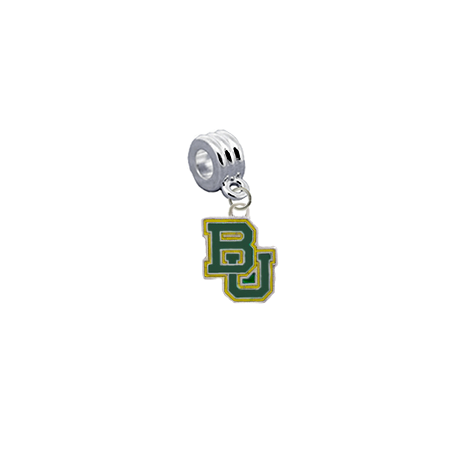 Baylor Bears NCAA Universal European Bracelet Charm (Pandora Compatible)