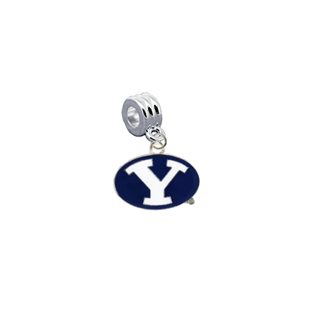 BYU Cougars NCAA Universal European Bracelet Charm (Pandora Compatible)
