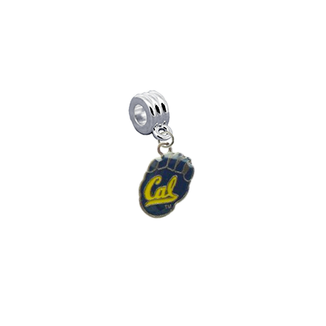 California Cal Bears NCAA Universal European Bracelet Charm (Pandora Compatible)