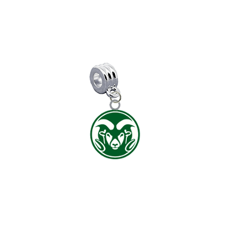 Colorado State Rams NCAA Universal European Bracelet Charm (Pandora Compatible)