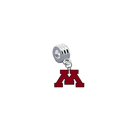 Minnesota Gophers NCAA Universal European Bracelet Charm (Pandora Compatible)