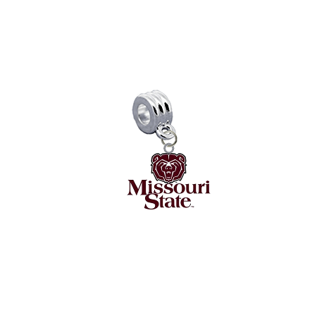 Missouri State Bears NCAA Universal European Bracelet Charm (Pandora Compatible)
