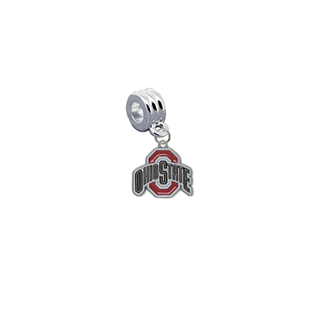 Ohio State Buckeyes Universal European Bracelet Charm