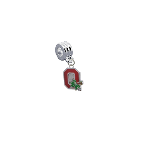 Ohio State Buckeyes Style 2 Universal European Bracelet Charm