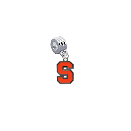 Syracuse Orange Universal European Bracelet Charm