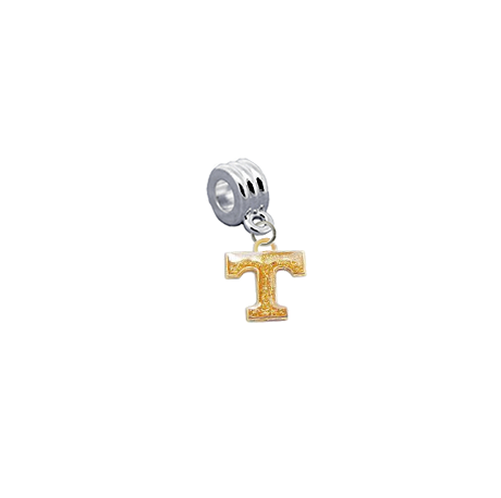 Tennessee Volunteers Glitter Universal European Bracelet Charm