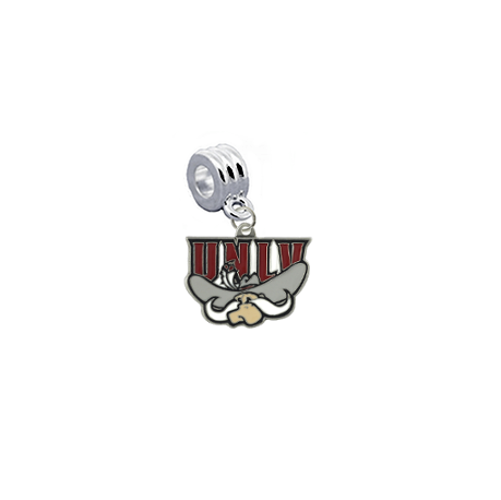 UNLV Las Vegas Rebels Universal European Bracelet Charm