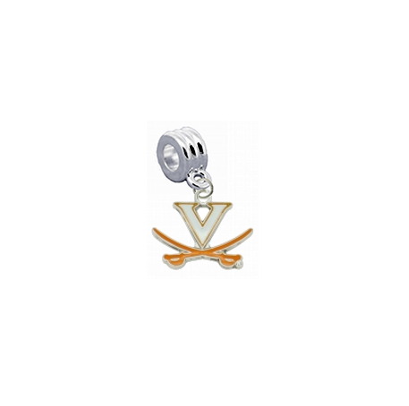 Virginia Cavaliers Universal European Bracelet Charm