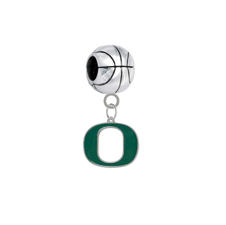 Oregon Ducks Basketball Universal European Bracelet Charm