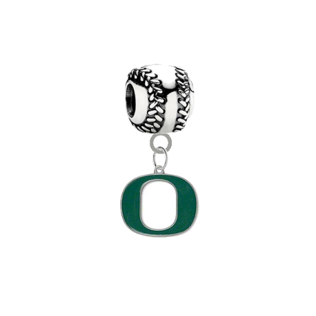 Oregon Ducks Baseball Universal European Bracelet Charm