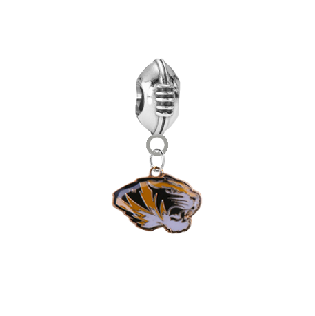 Missouri Tigers Football Universal European Bracelet Charm