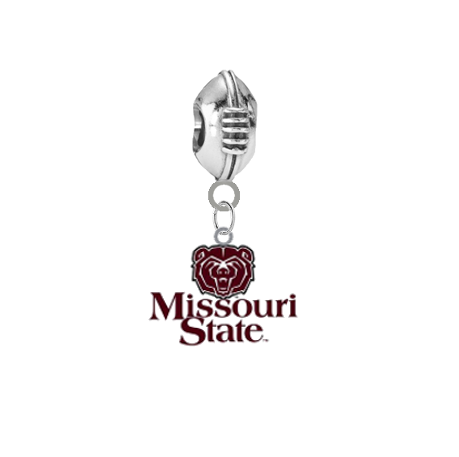 Missouri State Bears Football Universal European Bracelet Charm