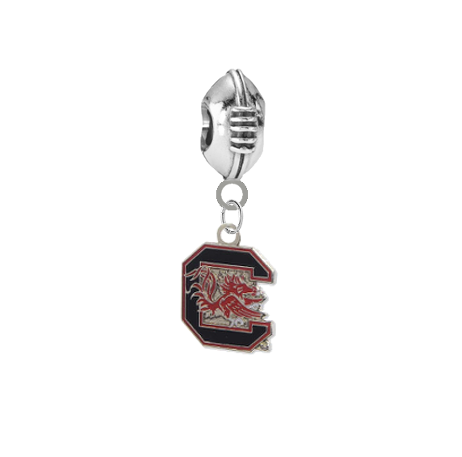 South Carolina Gamecocks Football Universal European Bracelet Charm