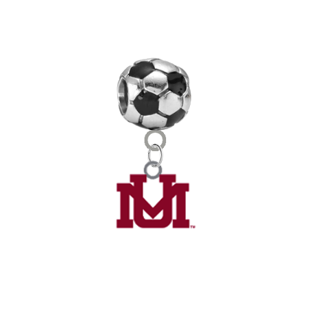 Montana Grizzlies Soccer Universal European Bracelet Charm