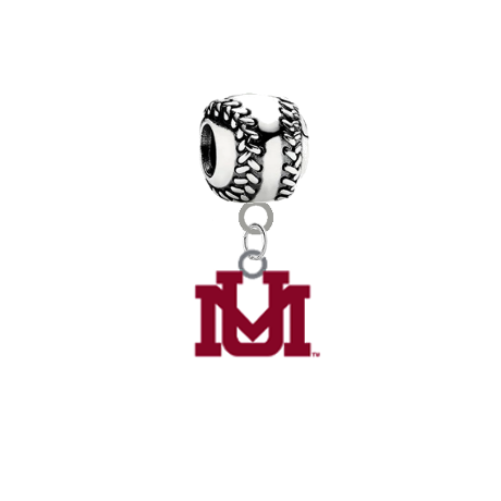 Montana Grizzlies Softball Universal European Bracelet Charm