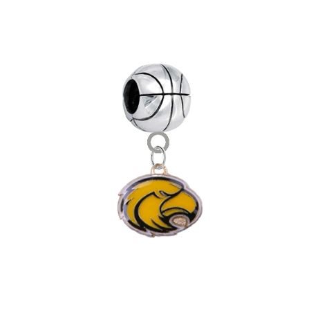Southern Miss Golden Eagles Basketball Universal European Bracelet Charm