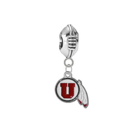 Utah Utes Football Universal European Bracelet Charm
