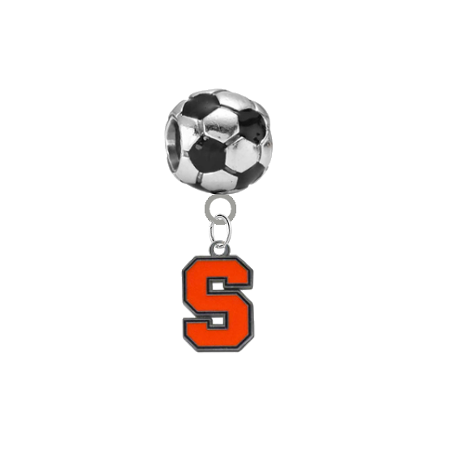 Syracuse Orange Soccer Universal European Bracelet Charm