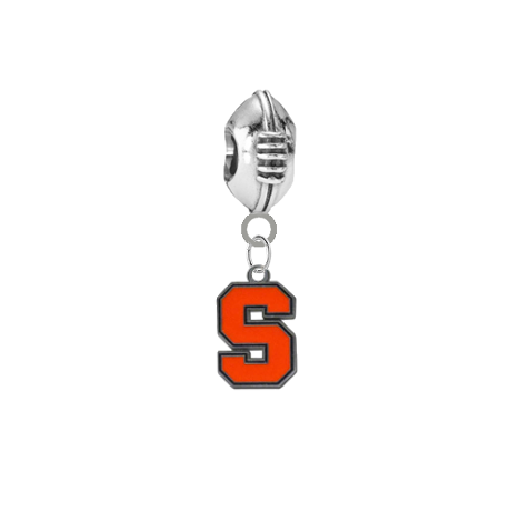 Syracuse Orange Football Universal European Bracelet Charm
