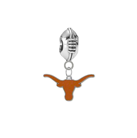 Texas Longhorns Football Universal European Bracelet Charm