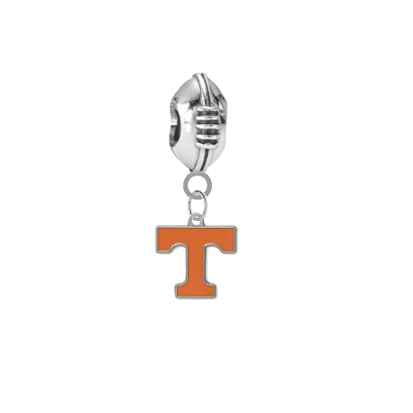 Tennessee Volunteers Football Universal European Bracelet Charm