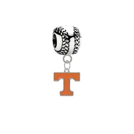 Tennessee Volunteers Baseball Universal European Bracelet Charm