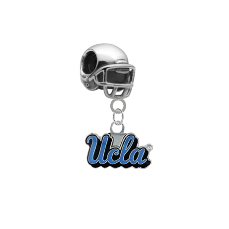 UCLA Bruins Football Helmet Universal European Bracelet Charm