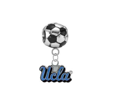 UCLA Bruins Soccer Universal European Bracelet Charm