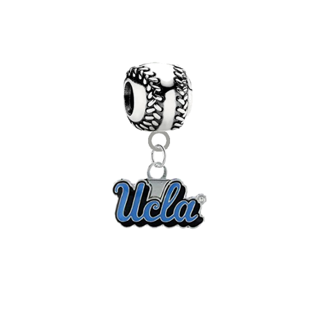 UCLA Bruins Softball Universal European Bracelet Charm