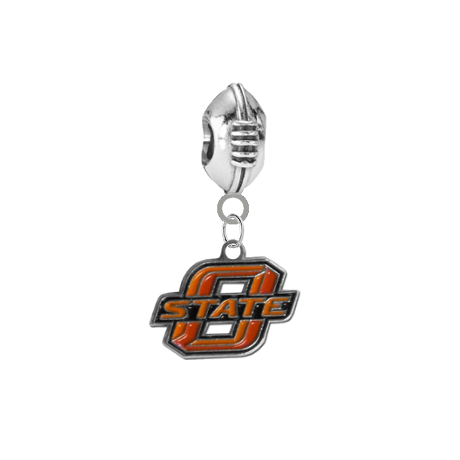 Oklahoma State Cowboys Football Universal European Bracelet Charm