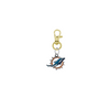 Miami Dolphins NFL Gold Pet Tag Dog Cat Collar Charm