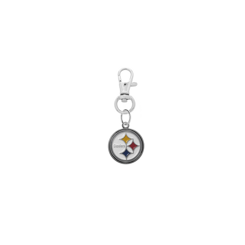 Pittsburgh Steelers NFL Silver Pet Tag Dog Cat Collar Charm