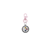 Pittsburgh Steelers NFL Rose Gold Pet Tag Dog Cat Collar Charm