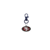 San Francisco 49ers Black NFL Pet Tag Dog Cat Collar Charm