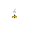 Iowa State Cyclones Silver Pet Tag Dog Cat Collar Charm