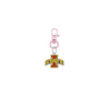 Iowa State Cyclones Rose Gold Pet Tag Dog Cat Collar Charm