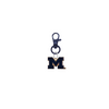 Michigan Wolverines 2 Black Pet Tag Dog Cat Collar Charm