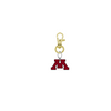 Minnesota Gophers Gold Pet Tag Dog Cat Collar Charm