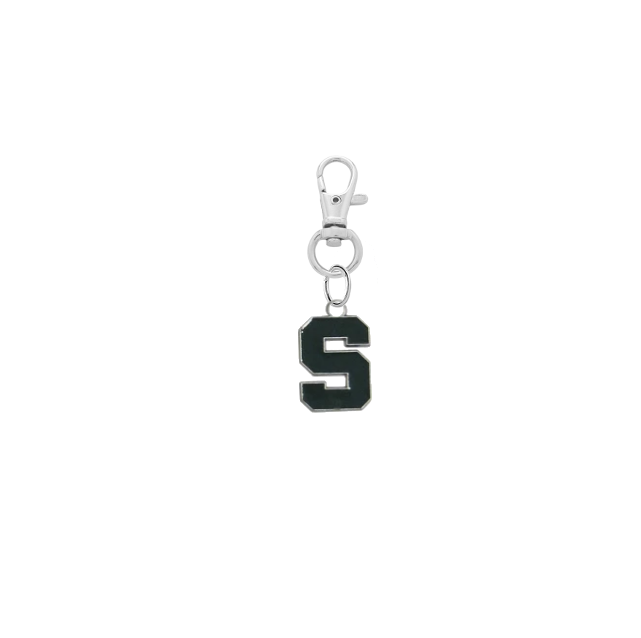 Michigan State Spartans Silver Pet Tag Dog Cat Collar Charm
