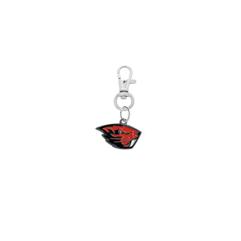 Oregon State Beavers Silver Pet Tag Dog Cat Collar Charm