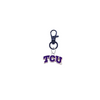 TCU Texas Christian Horned Frogs Black Pet Tag Dog Cat Collar Charm