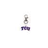TCU Texas Christian Horned Frogs Bronze Pet Tag Dog Cat Collar Charm