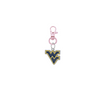 West Virginia Mountaineers Rose Gold Pet Tag Dog Cat Collar Charm