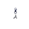 Atlanta Braves 3 Black Pet Tag Dog Cat Collar Charm