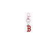 Boston Red Sox B Logo Rose Gold Pet Tag Dog Cat Collar Charm